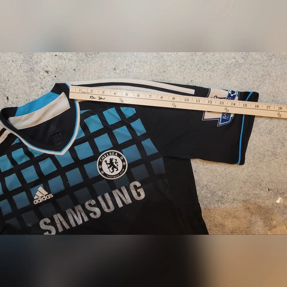 Chelsea Sturridge #23 Samsung Away Football Jersey Adidas Sport Shirt Sz Medium - Picture 8 of 16